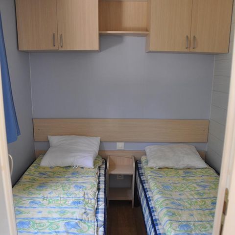 Mobilhome 4 personnes - MOBIL-HOME Classique 2 chambres - avec terrasse 1/4 pers