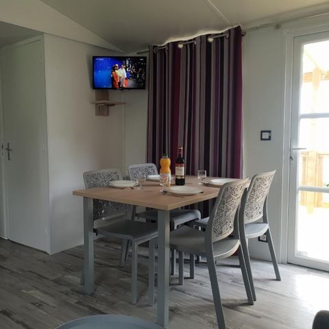 Mobilhome 1/6 personnes - CALIFORNIA - TRIO résidentiel - 3 chambres- - TV
