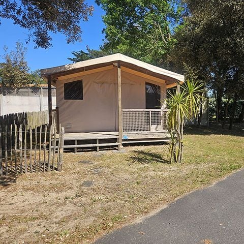 SafariZelt 4 Personen - ECOLODGE SAHARI 2 Zimmer (ohne Sanitäranlagen) 1/4 Pers.