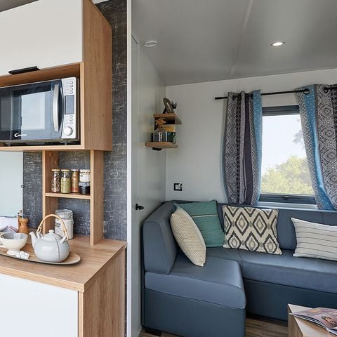 Mobilhome 4 personnes - COTTAGE - DUO - PREMIUM - 2 chambres - TV-LAVE VAISSELLE