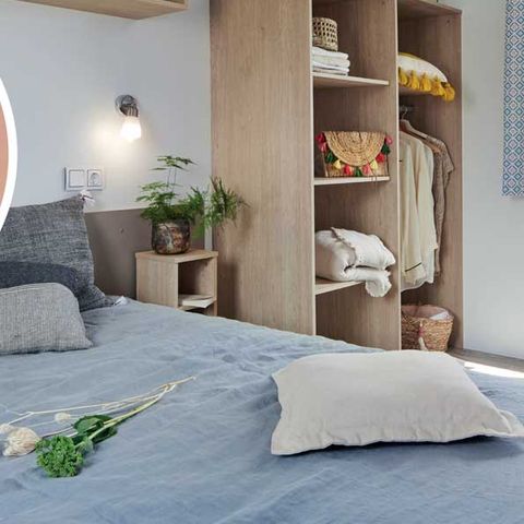 Stacaravan 4 personen - LODGE PMR TV 4 personen 4 personen