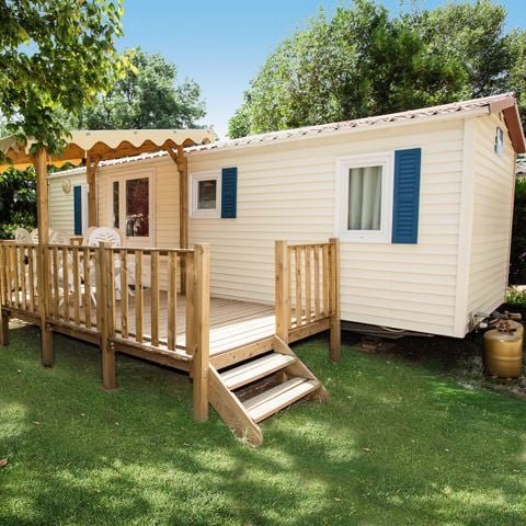 Mobilhome 4 personas - Classic XL | 2 Dormitorios | 4 Pers. | Terraza elevada