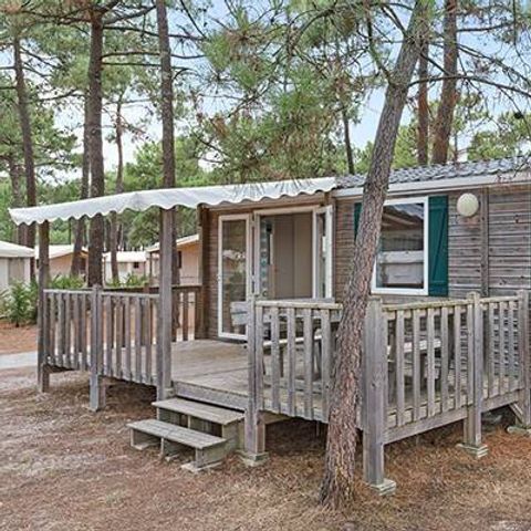 Mobilheim 6 Personen - Mobilheim | Classic | 2 Zi. | 4/6 Pers. | Erhöhte Terrasse