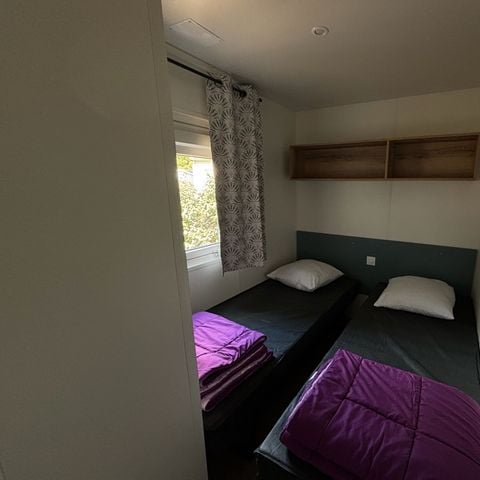 Stacaravan 8 personen - CALIFORNIA QUATRO TV, 2 badkamers + wasruimte