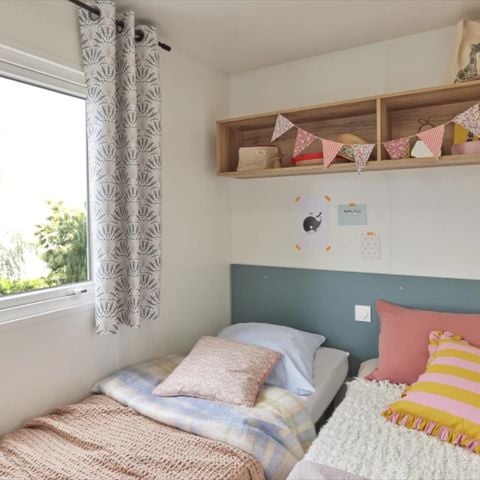 Stacaravan 8 personen - CALIFORNIA QUATRO TV, 2 badkamers + wasruimte