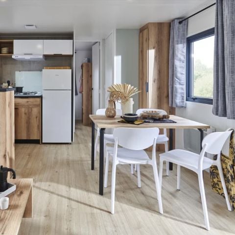 Mobilhome 4 personnes - CALIFORNIA DUO CONFORT - Lave-vaisselle - 2 chambres