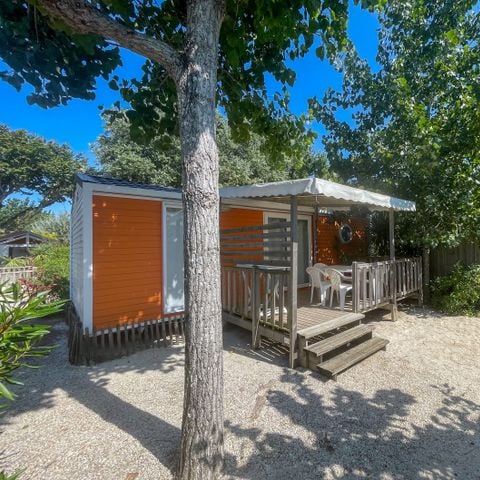MOBILE HOME 5 people - Cottage PITAYA - 28m² - semi-covered wooden terrace - 2 bedrooms 4/5 pers