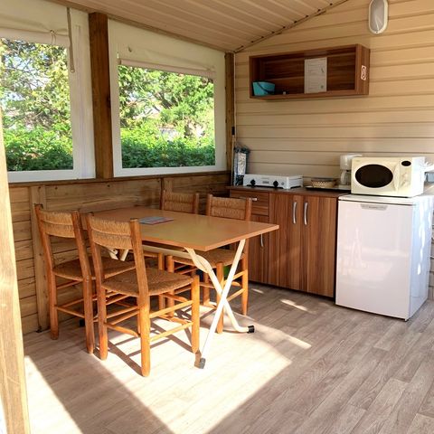 Bungalow 5 persons - Nature bungalow without sanitary facilities