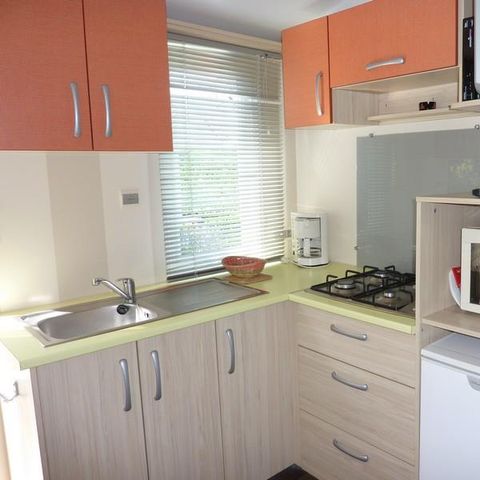 Mobilhome 4 personas - Cabaña confort 3/4 plazas