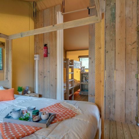 CANVAS AND WOOD TENT 6 people - Safari Lodge 6p