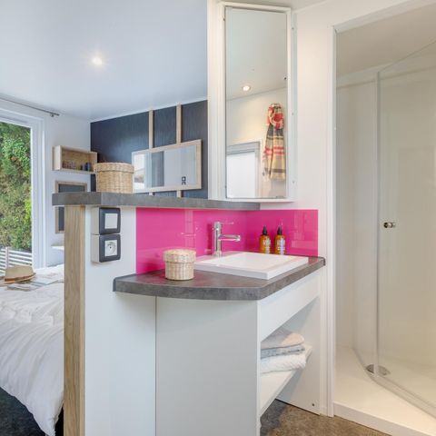 MOBILE HOME 4 people - PREMIUM air-conditioned cottage 4 pers