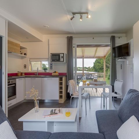 Mobile home 4 persons - PREMIUM air-conditioned cottage 4 pers