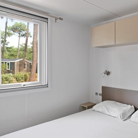 Mobile home 6 persons - Homair mobil homes at camping La Guyonnière Premium | 3 Bedrooms | 6 Pers | Terrace Lounge | Air conditioning