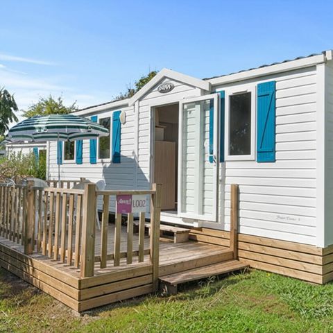 Mobile home 4 persons - Mobil-home | Classic | 2 Bedrooms | 4 Pers. | Terrace with elevation, not covered