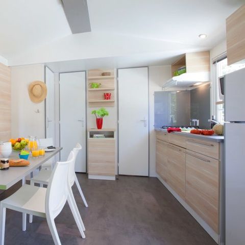 Mobilhome 6 personas - Clásico | 3 Dormitorios | 6 Pers. | Terraza elevada