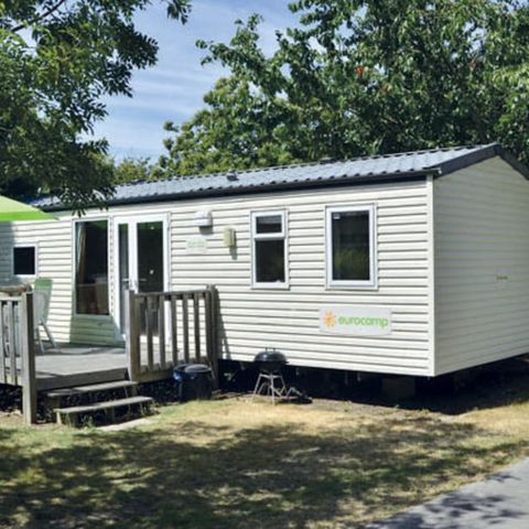 MOBILE HOME 8 people - Classic XL | 3 Bedrooms | 6/8 Pers. | Uncovered raised terrace