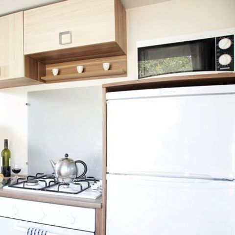 Mobilheim 6 personen - Mobilheim | Comfort | 2 Zi. | 4/6 Pers. | Nicht überdachte Hochterrasse