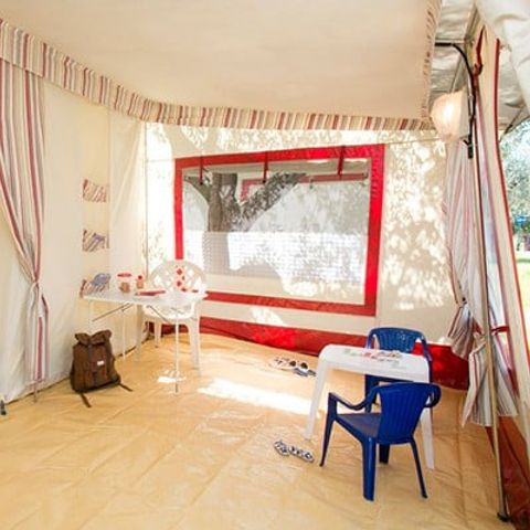 Bungalow de lona 4 personas - Bungalow de lona | 2 Dormitorios | 4 Pers. | Sin baño