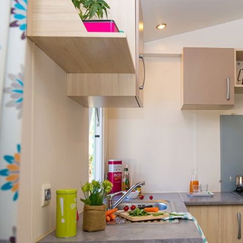 MOBILE HOME 6 people - Classic | 2 Bedrooms | 4/6 Pers. | Uncovered raised terrace