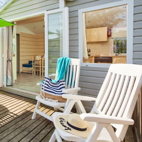 MOBILHOME 8 personnes -  Classic XL | 3 Ch. | 6/8 Pers. | Terrasse surélevée non couverte