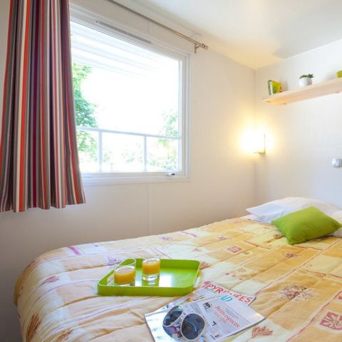 Mobilhome 6 personas - Clásico | 3 Dormitorios | 6 Pers. | Terraza elevada descubierta