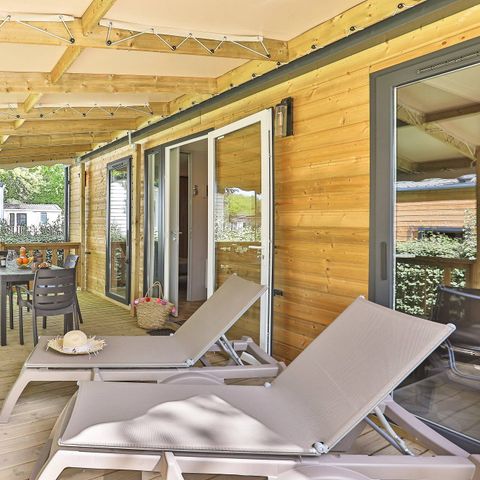CASA MOBILE 4 persone - Mobil-home | Premium Exclusive | 2 Camere da letto | 4 Persone | Terrazza coperta | 2 bagni