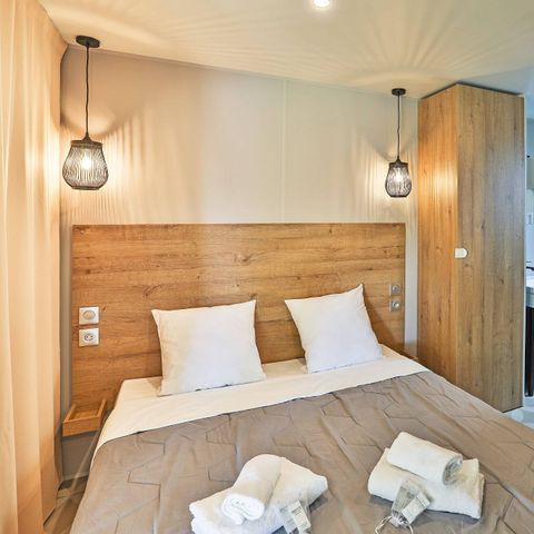 Stacaravan 4 personen - Mobile-home | Premium Exclusive | 2 slaapkamers | 4 pers. | Verhoogd terras | 2 badkamers