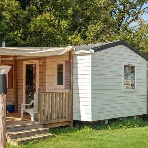 Stacaravan 5 personen - Mobile-home | Comfort | 2 Slaapkamers | 5 Pers. | Verhoogd terras | Airconditioning