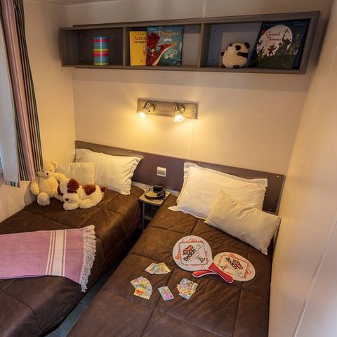 MOBILE HOME 6 people - Mobile-home | Comfort | 2 Bedrooms | 4/6 Pers. | Raised terrace | Air-con.