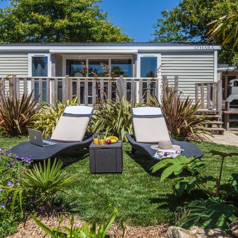 Stacaravan 4 personen - Comfort | 2 slaapkamers | 4 pers | Verhoogd terras | 2 badkamers