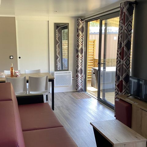 CASA MOBILE 8 persone - Mobil-home | Ultimate | 4 Camere da letto | 8 Persone | Terrazza rialzata | 2 bagni | Aria condizionata | TV