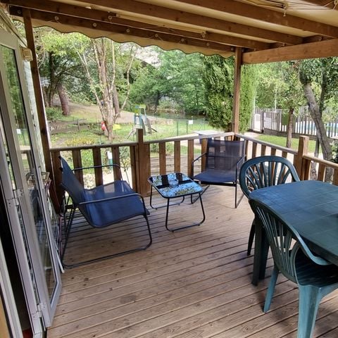 Stacaravan 4 personen - MH2 23 m² gerenoveerd met sanitair