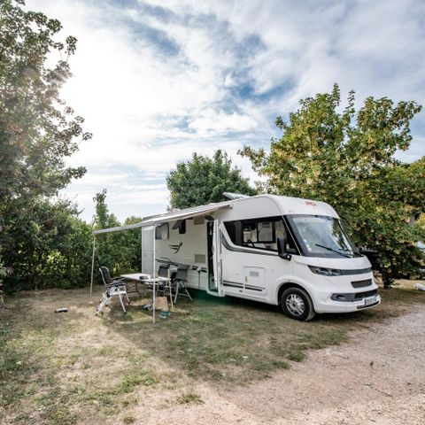 STAANPLAATS - Natuurpakket (1 tent, caravan of camper / 1 auto)