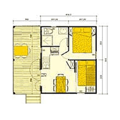 Chalet 5 personen - COMFORT