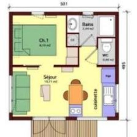 Chalet 4 persons - Chalet Mistral