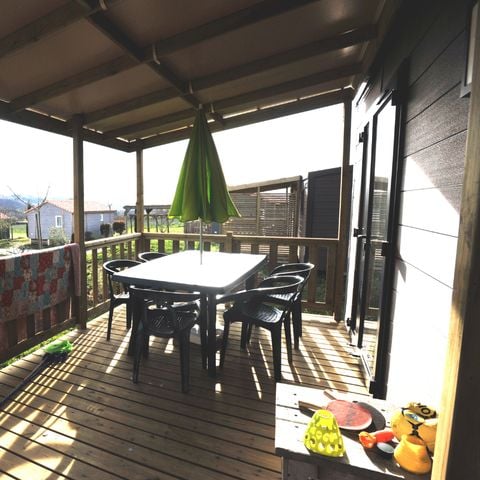 Stacaravan 6 personen - Groot