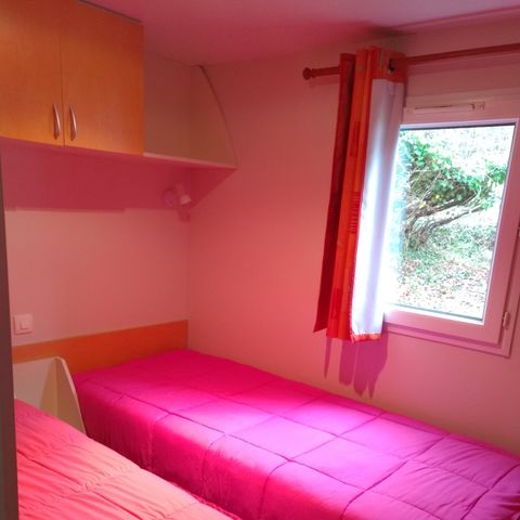 Stacaravan 4 personen - 2 slaapkamers