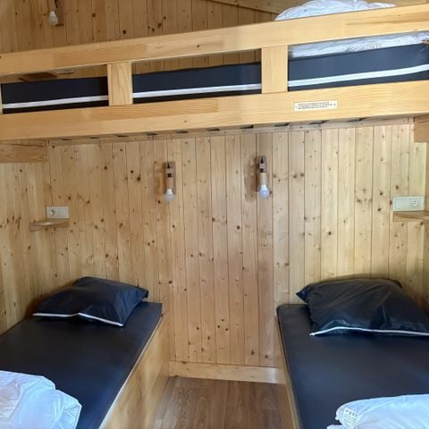 Chalet 5 personen - bijzonder chalet op palen