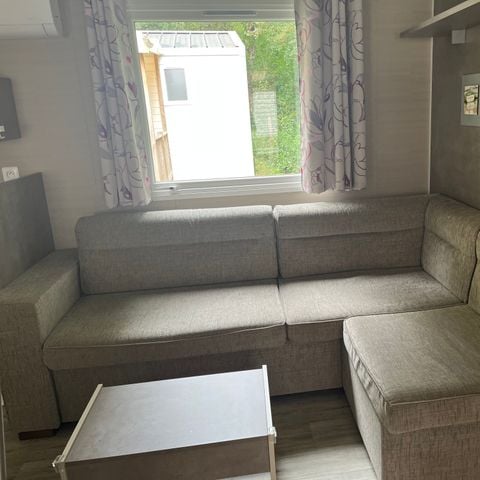 Mobilheim 6 personen - Mobilheim mit überdachter Terrasse 3 Schlafzimmer