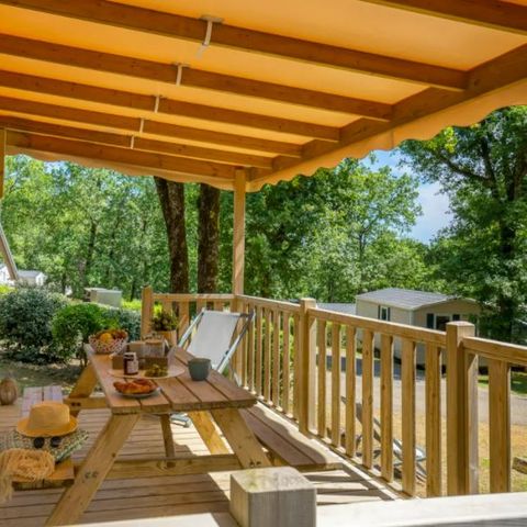 Mobilheim 4 Personen - Komfort 2 Zimmer