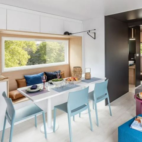 Stacaravan 4 personen - EXCLUSIEF 2 slaapkamers met master suite