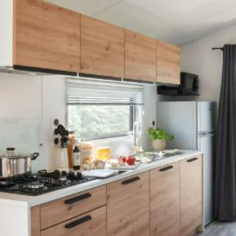 Mobilheim 4 Personen - PREMIUM 2 Schlafzimmer