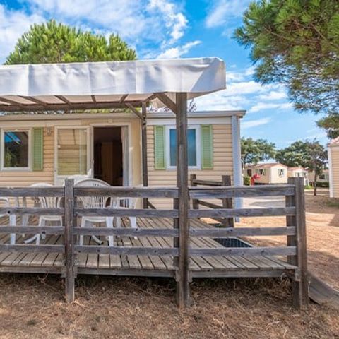 Mobilhome 4 personnes - Mobil-home | Classic XL | 2 Ch. | 4 Pers. | Terrasse surélevée