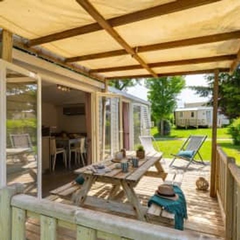 Mobile home 6 persons - Cottage 6p 3ch 2SdB ** (in French)