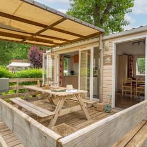 Stacaravan 4 personen - Huisje 4p 2ch ***