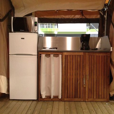 Glampingtent 4 personen