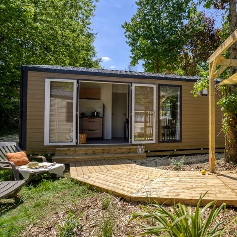 Stacaravan 4 personen - Cottage Grand Confort TV LV Clim - 2 slaapkamers - 4 slaapplaatsen