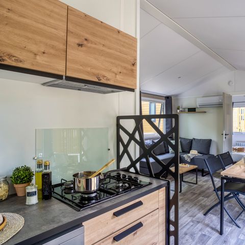 CASA MOBILE 4 persone - Cottage Grand Confort TV LV Clim - 2 camere da letto - 4 posti letto