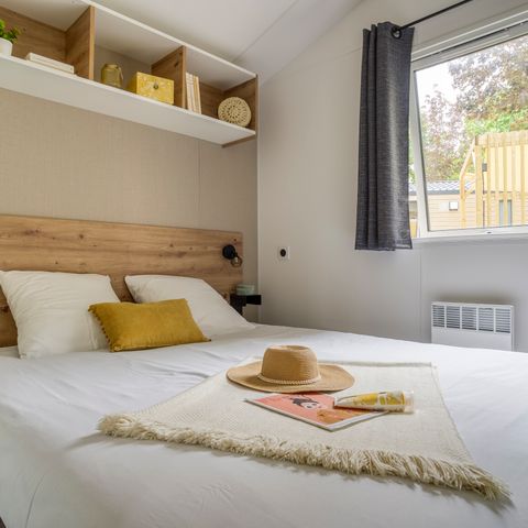 Stacaravan 4 personen - Cottage Grand Confort TV LV Clim - 2 slaapkamers - 4 slaapplaatsen