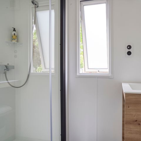 Mobilheim 4 personen - Cottage Privilège Plus TV LV Klimaanlage - 2 Schlafräume 2 Bäder - 4 Pers.